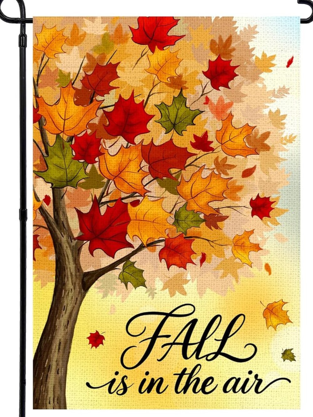 Fall Garden Flag 12x18 Inch Double Sided